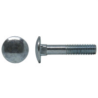 Болт мебельный DIN 603 4,8 оцинкованный