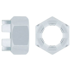 Гайка корончата DIN 935 8 оцинкована