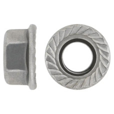 Гайка з фланцем DIN 6923 10 цинк платковий