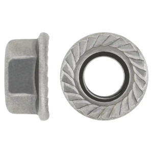 Гайка високоміцна шестигранна з фланцем DIN 6923 10 цинк платковий