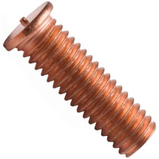 Гвинт приварний обміднений ISO 13918 PT