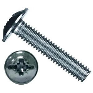 Гвинт з полукруглою головкою та пресшайбою DIN 967 оцинкований