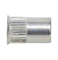 Гайка клепальна нержавіюча з пот. бурт. А2