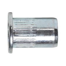 Гайка клепальна нержавіюча з пл. бурт. А2