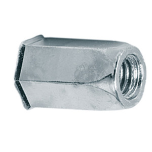 Гайка клепальна відкрита шестигранна зі зменшеною потайною головкою А2